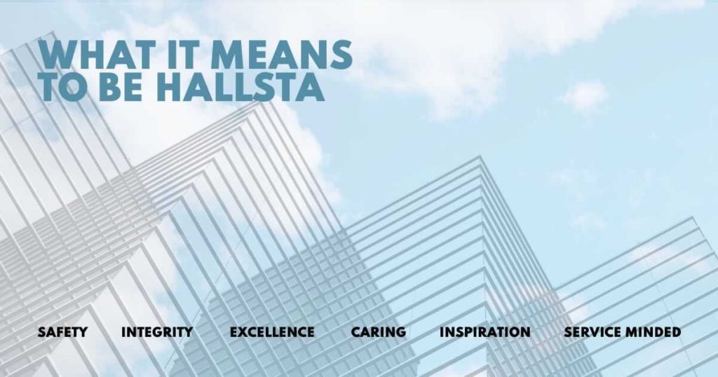 Hallsta Core Values